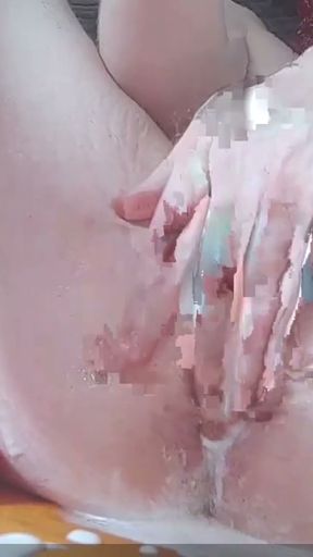 Filling Up My ASS HOLE To Give Myself A Creampie - I NEED THE REAL THING! - Cute Readhead Twink Femboy   Clip 1