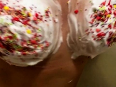 Big Tits German MILF's Easter Treat