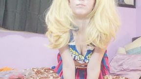 Cheerleader Fucks Her Ass