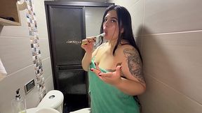BBW amateur offers her ass and he takes it deep and hard in POV