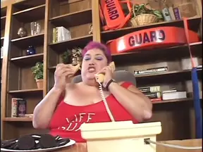 Giant body on the dick