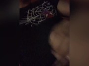 Jerking off at the backyard