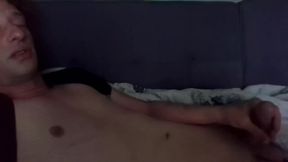Stroking, Bending and Auto-bouncing My Rock Hard Erect Clit
