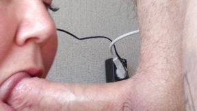 Mother-in-law loves it when I fill her mouth with cum 15