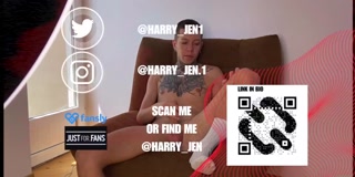 Harry_Jen | Amateur gay sex anal on the couch with big cum