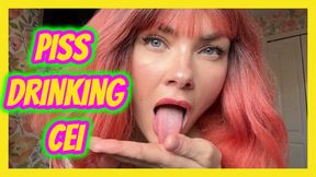 Piss Drinking CEI Ass Gaping Toilet Slave