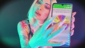 Fin-wheel JOI Game - SPIN AND PAY, FINDOM , GAME , PAY