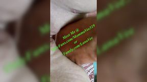 Hot BBW MILF Gets Cum All Over Her!