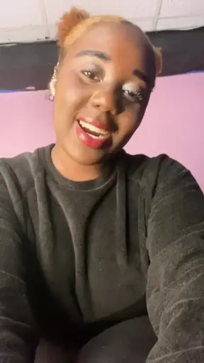 Ebony porn star Alliyah Alecia Scott rides dildo for a creamy orgasm