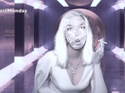 Smoking Emma Frost Blowjob in the X-Mansion