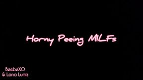 Horny Peeing MILFs! BeebeXO and Lana Lumis **** Play
