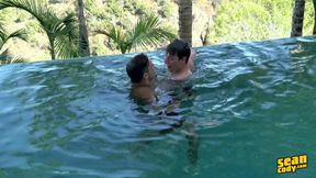 Sean Cody - American Brysen Demands a Deep Throat Blowjob From Wagner Before an Intense Doggystyle Session