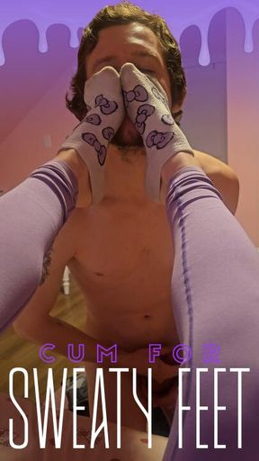 Cum for Sweaty Feet
