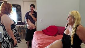 Two Lesbians Strike Their Stepson