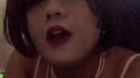 Late night pleasure: oral and anal play