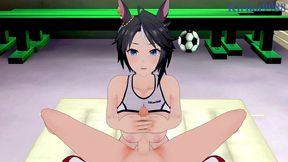 fuji kiseki plays hard with my penis. - uma musume pretty derby hentai