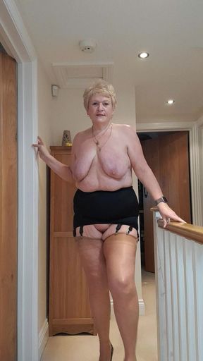 Seamed Stockings and Heels