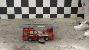 Firetruck under Sneakers