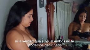 Stepdaughter gets fucked really hard in her room while changing!! He got very hard huge penis (story with)