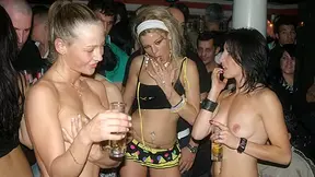 Gotha in Hot Chicks Sucks In Public In A Disco - MMM100