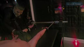 Stina Stone Mercyless Stretching on the Rack by Mistress in Leather Gloves Part 2