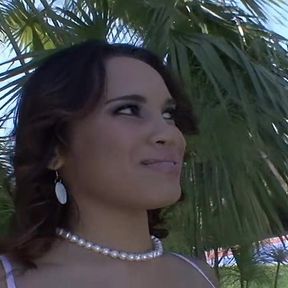 Horny Brunette with Big Tits Rides Massive BBC to Orgasm