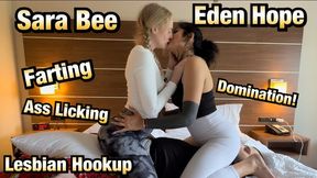 Lesbian Face Farting Makeout! - Eden Hope - Sara Bee
