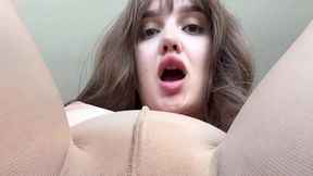 Social Media Creator @VanessaSol @Teasing and #Stockings #Brunette #Natural Big Tits #Solo hd nsfw movie | Tik.Porn