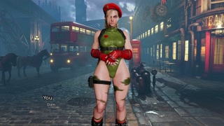 CREAMPIE FUCKING CAMMY PHAT BRITISH ASS - Cammy - Street Brawlers Adult Playground