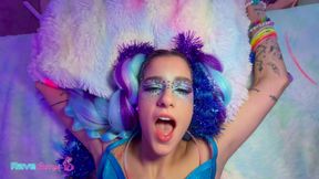 Rave Girl Madison Steel Spreads Her Legs for the Dj’s Dick!