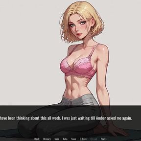 A Hot Redhead Stripper Gives a Lap Dance- Welcome to Port Haven #4 Gameplay