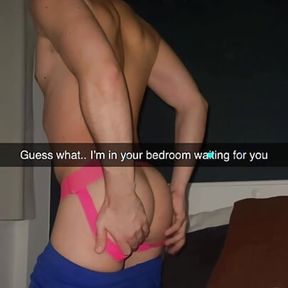 POV of Hot College Guy begging for Cock on Snapchat leaked