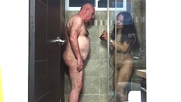 SURPRISE IN THE SHOWER WITH AGARABAS AND OLPR