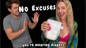 NO EXCUSES - DIAPER TRAINING 11 minute AUDIO ONLY