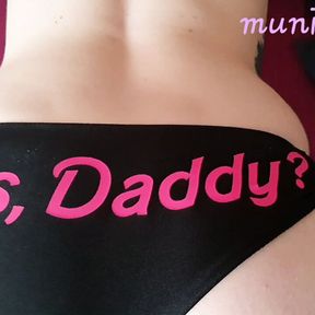 ohhh no..daddy comes to my bed and fucks my little wet pussy!