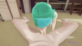 Femboy Yaoi - POV Hidetsumi Suck and Is Fucked by a Big Dick