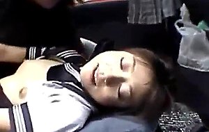 Rina has public sex