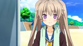 Yuri Anime Girls Explore Passionate Lesbian Fantasies Together