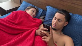 Big Ass Stepmother Who Always Likes to Share the Bed with Her Little Stepson Dwarf Until She Ends up Full of Milk.