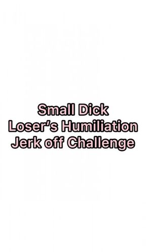 Foot Bitch Humiliation Jerk Off Challenge