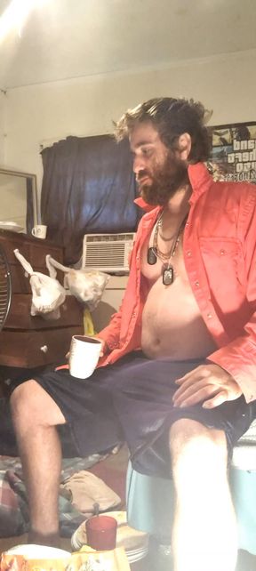 Very catty without coffee
