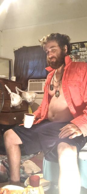 Very catty without coffee