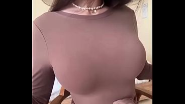 My friend'_s mom undressed and showed off her big tits