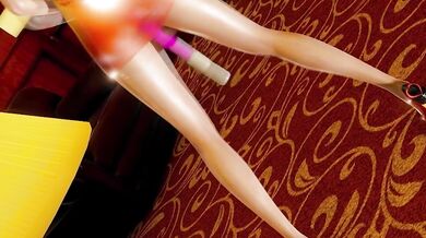 Tentadora Espumoso Vestido Ultra Escotado Camarera