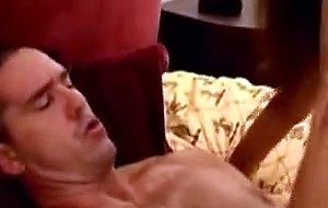 Tranny bitch with round tits fucking