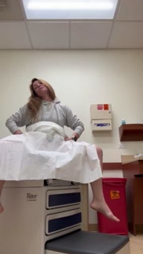 At the gynecologist