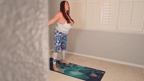Step-mom Punishes Step-son for Perving Using Her Big Boobs POV