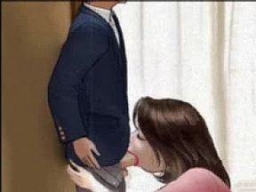 Anal mom and her boy! Animation!