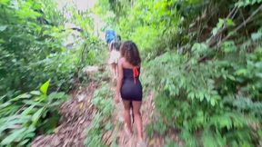fazendo a trilha no morro dos tabajaras em rio de janeiro parte 2