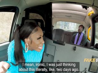 Holy Stud Sexually excited in the Taxi With Breasty Sacred Seductions